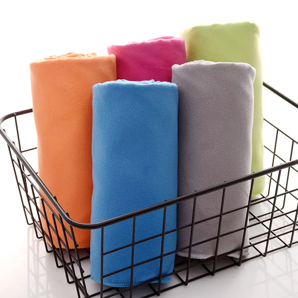 

Super Thin Breathable Polyester Cooling Towel Effect Fast Drying Sweat Absorbent Gym Yoga Running Camping Hiking