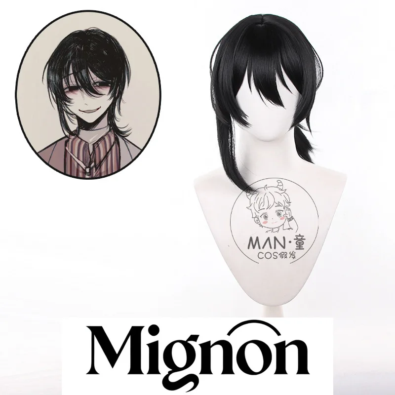 

Headcase Mo Chengwei Doctor Mo Cosplay Wig Ponytail Simulated Scalp Stock Halloween Gift