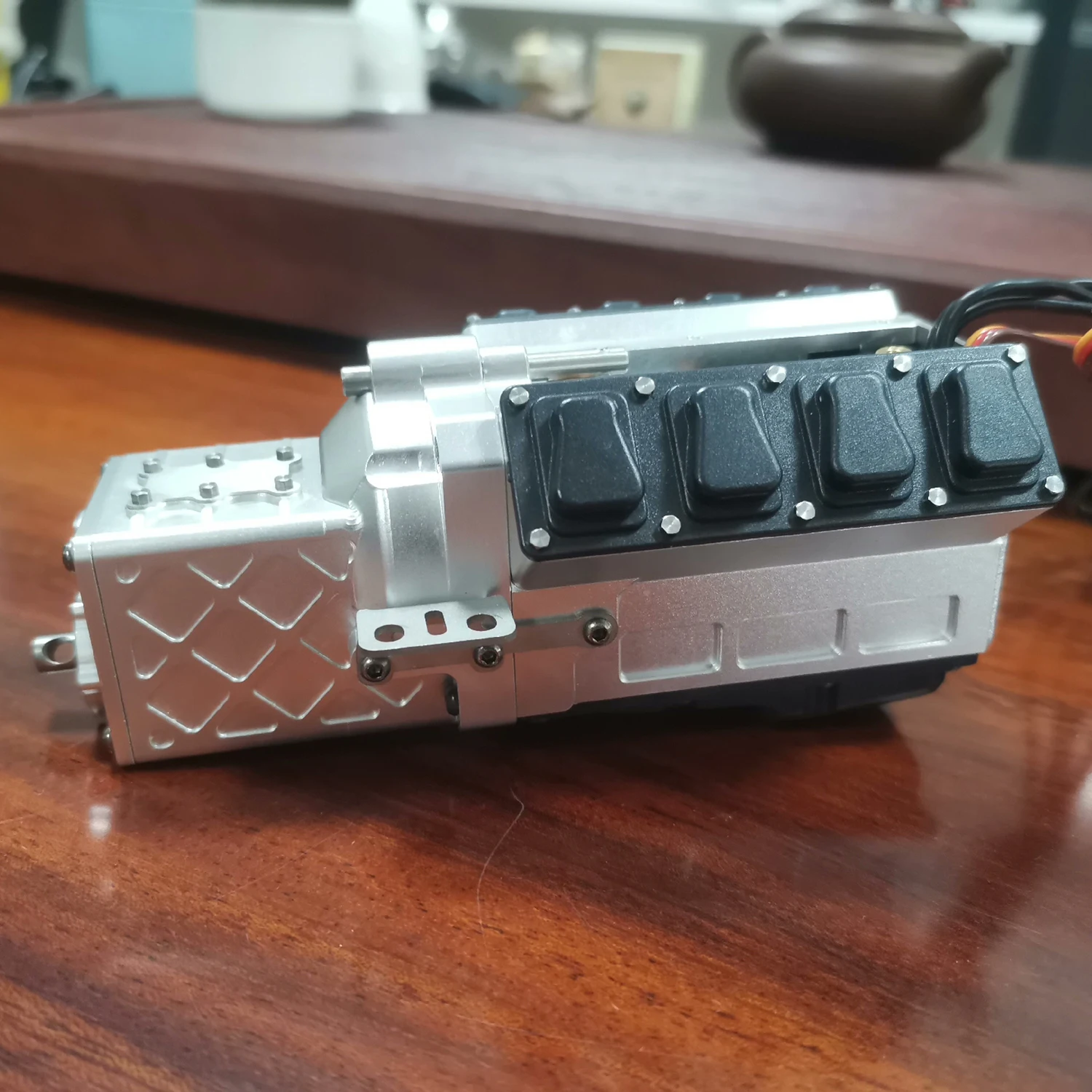 1/14 タミヤ RC ダンプトラック SCANIA 770S R620 VOLVO 750 メルセデス・ベンツ ACTROS 3363 MAN 車用パーツ用メタル2速ブラシレスギアボックス