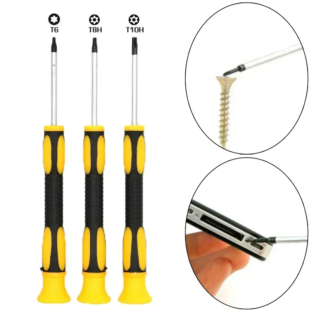 1pc Hexagon Torx Screwdriver With Hole T6/T8H/T10H Screw Driver For 360, For PS3 For PS4 Wireless Controller Repair Hand Tools