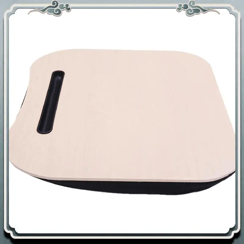 Premium 2X Desk Bed Cushion Knee Lap Handy Computer Reading Writing Table Tablet Tray Cup Holder Laptop Stand Cushion