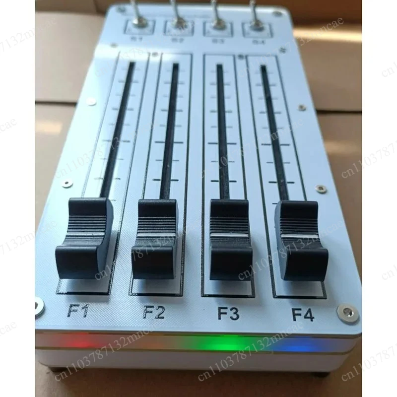 With 4 Faders & 4 Switches USB MIDI Controller