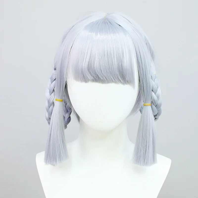 เกม Genshin Impact Kamisato Ayaka คอสเพลย์วิกผม