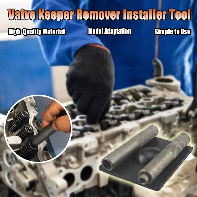 Valve Keeper Remover Installer Tool Engine Valve Distributor Compressor Kit Valve Spring Installation Remover Kit