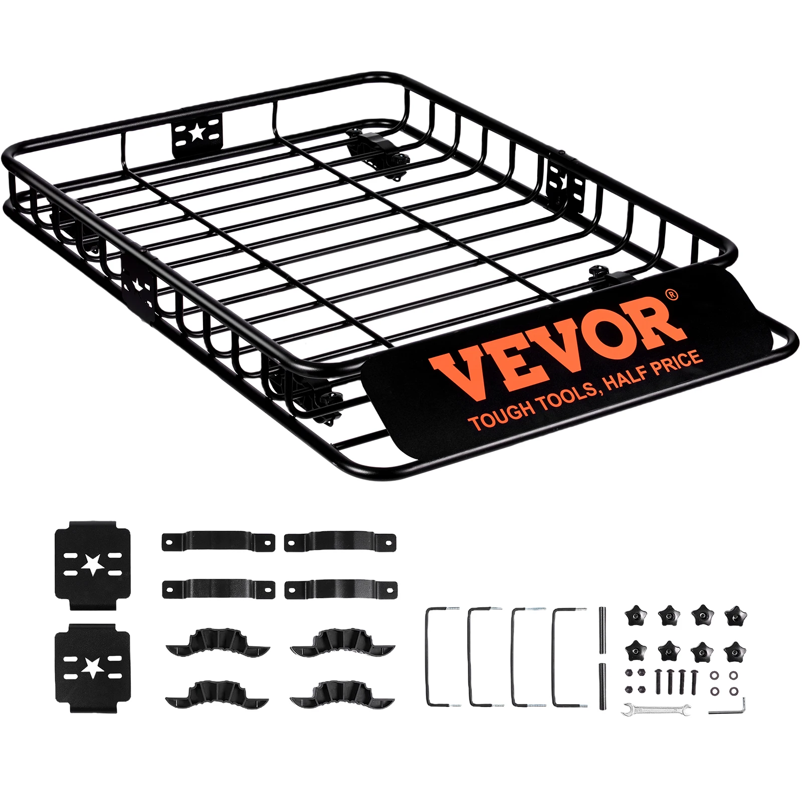 VEVOR Roof Rack Cargo Basket 46