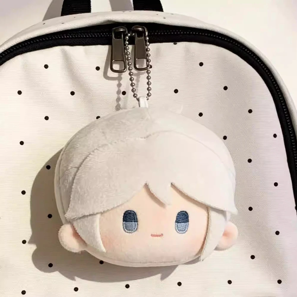 

10cm VALORANT Jett Plush Dolls Round Jett Printed Stuffed Backpack Toys for Fans Collect Birthday Gifts