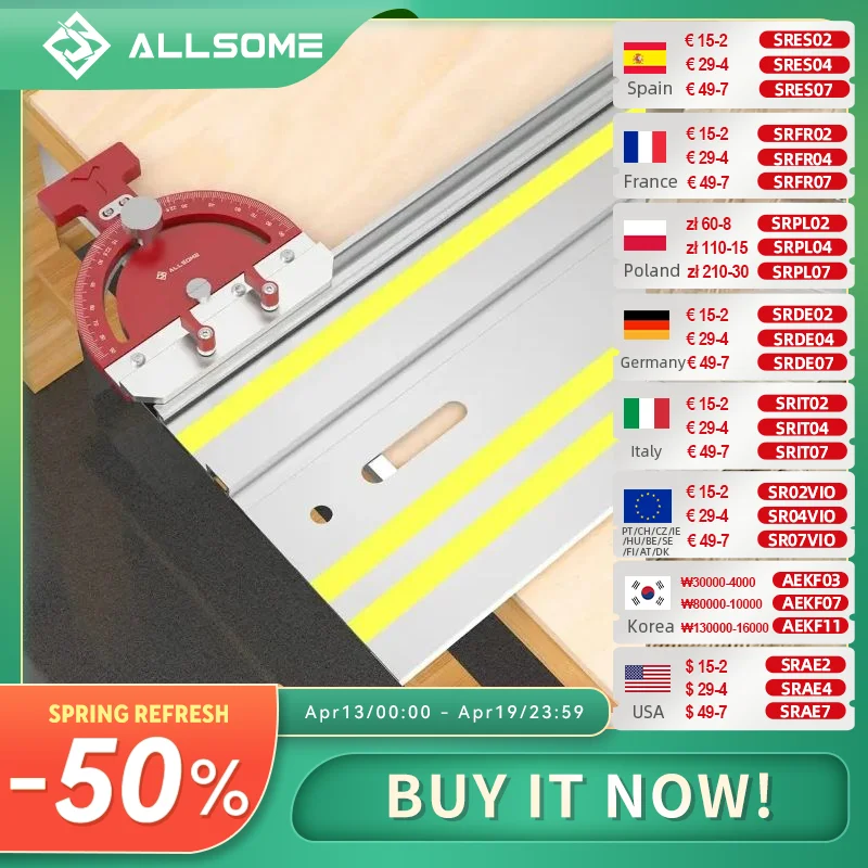 

Track Saw Guide for Makita Festool DeWalt Guide Rail, Router Table Band Saw Square Right Angle Guide Angle Stop Miter Gauge