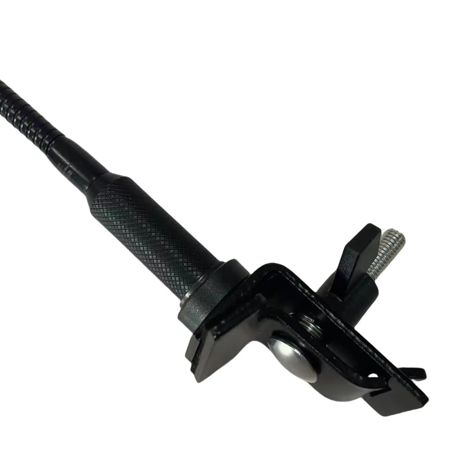 Bass Drum Hoop Microphone Clip Holder Extended Rod Mic Stand for Drum Kit Studio and Live Events