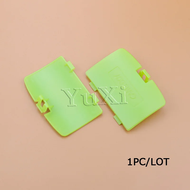 1 cubierta de batería para Gameboy Color GBC carcasa trasera de batería tapa de puerta para controlador Nintend GBC reemplazo colorido DIY