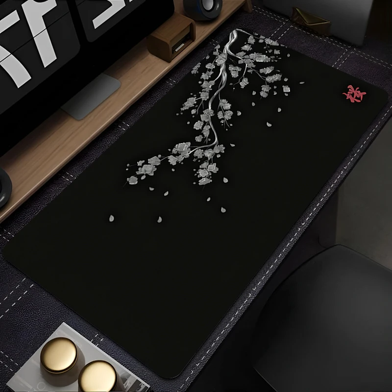 

Portable Mouse Pad Office PC Japan Cherry Blossom Sakura Gaming Non-slip Desk Mat Computer Keyboard Pad Desk Mats Mousepad