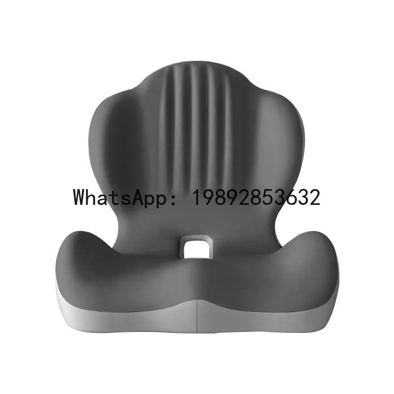 One-piece backrest integrated memory cotton office chair room sedentary artifact computer chair tail spine decompression waist
