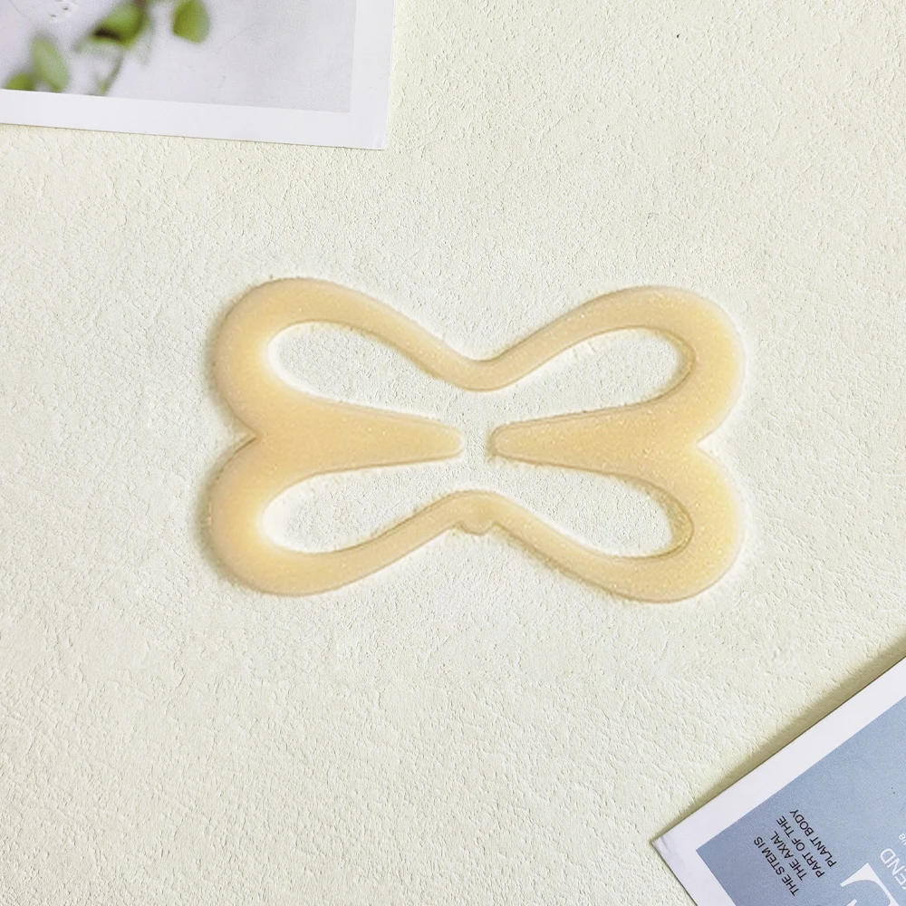 Multiple dragonfly shaped invisible underwear anti slip buckles, cross shoulder strap buckles, bra invisible buckles image 4