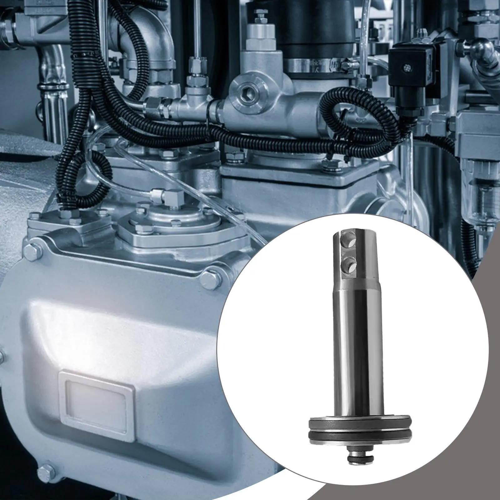 Air Pump Piston Rod Connecting Rod Reliable Maintenance Part Sturdy Air Compressor Spare Parts for Workshops