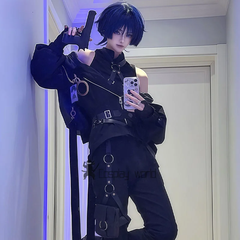 Juego Wanderer disfraz de Cosplay nueva piel Genshin uniforme de impacto el agente secreto traje carnaval fiesta de Halloween ropa de rol