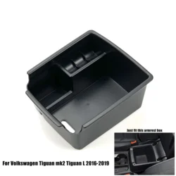 Car Accessories Armrest Storage Box For Volkswagen Golf 7 MK7 Golf 6 MK6 Scirocco Touran PASSAT Teramont Tiguan Touareg Sharan