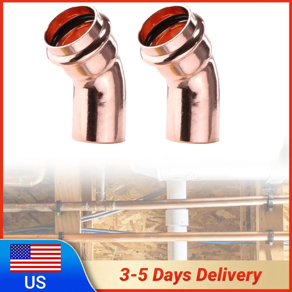 

Медные трубчатые фитинги V-образной формы, герметичные соединители для водопровода, универсальные аксессуары для домашней сантехники