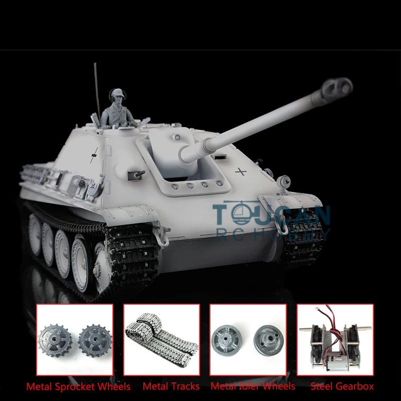 HENG LONG 1/16 หิมะ 7.0 อัพเกรด Jadpanther RTR RC ถัง 3869 แทร็กโลหะ TH17451-SMT4