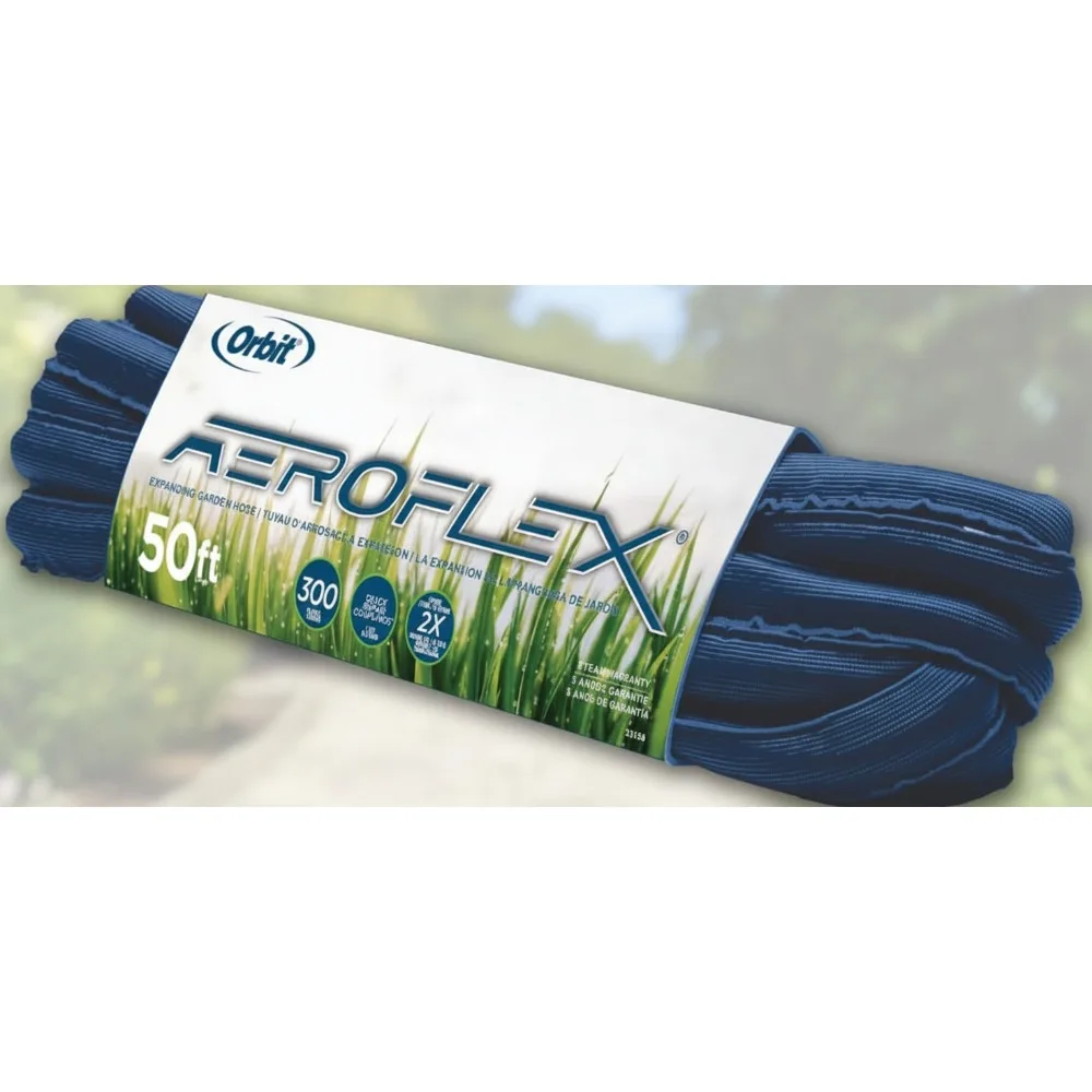 

50ft Expandable Garden Hose Lightweight Tangle-Free Flexible Watering Tool for Home Gardeners