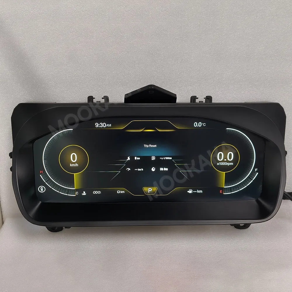 Car dashboard Auto Gauge For Honda Accord 10th Generation 2018~2023 LCD Digital Cluster Panel Linux 12.3 Inch system Speed Meter