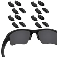 OOWLIT Reemplazo de almohadillas nasales de goma para gafas de sol Oakley Flak Jacket, Half Jacket, Flak 2.0, Fast Jacket y Bisphaera Series