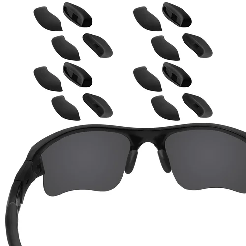 OOWLIT Reemplazo de almohadillas nasales de goma para gafas de sol Oakley Flak Jacket, Half Jacket, Flak 2.0, Fast Jacket y Bisphaera Series