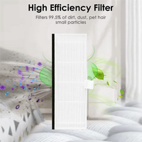 Vacuum Replacement Parts For Vactidy Nimble T7 T8 Robot Vacuum Cleaner Main Brush Side Brush Filter Mop Cloth Set