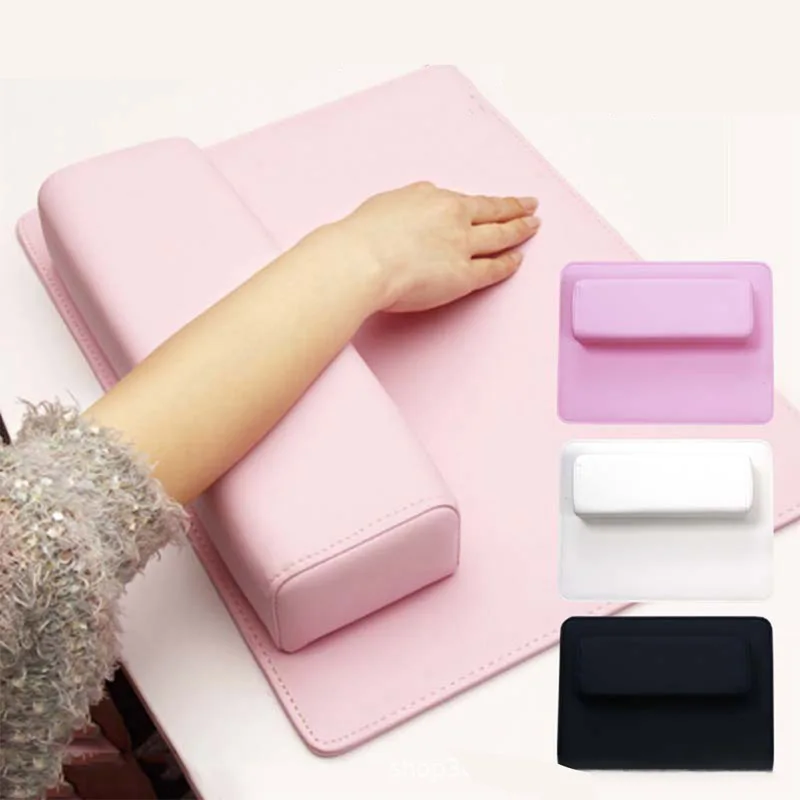 Almohada suave para decoración de uñas, soporte para manos, cojín para reposabrazos, almohada para descanso de manos