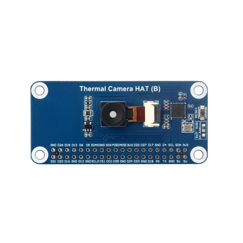 Thermal-90 HAT (B) Waveshare Long Band Imaging Option for 45 90 FOV Raspberry Pi IR Camera 80x62 A973