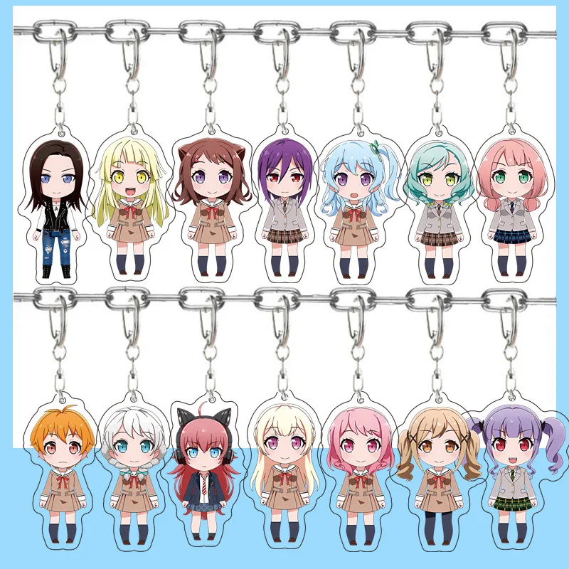 

Cartoon Anime BanG Dream! It's MyGO Soyo Nagasaki Anon Chihaya Acrylic Figures Keychain Decor Cosplay for Fans Gifts Collection