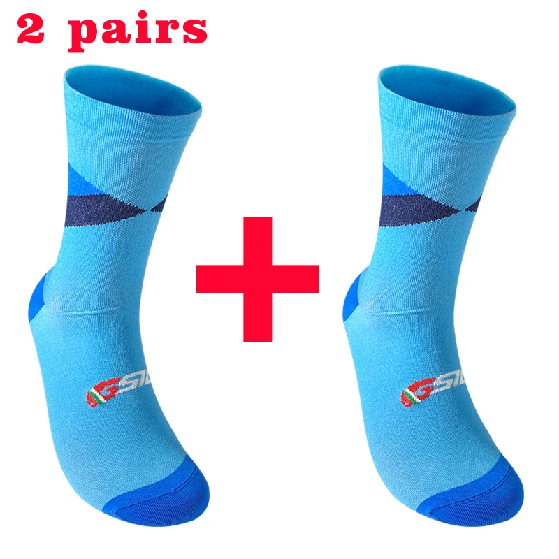 2pairs Professionelle Radfahren Socken Atmungsaktive Road Fahrrad Socken Männer Frauen Outdoor Sport Racing Sport Socken Hohe Qualität – Detail 3