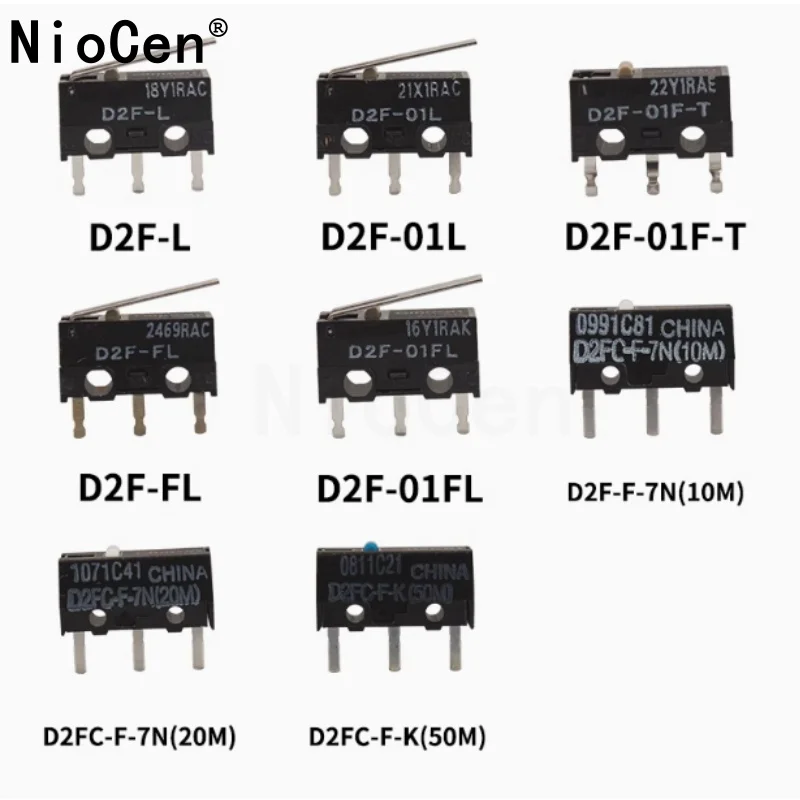 

New Authentic Original Japan Micro Switch D2F-01-L-F-FL-T-5-01L-01F-T-01FL-F-3-7-L2-L3 D2FC-F-7N-10M-20M-50M-OF-RZ-5L