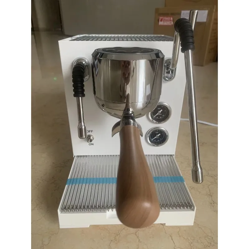 Electric Stainless Steel Espresso Coffee Machine Portable Brew System with Hot Water System for Household and Hotel Use