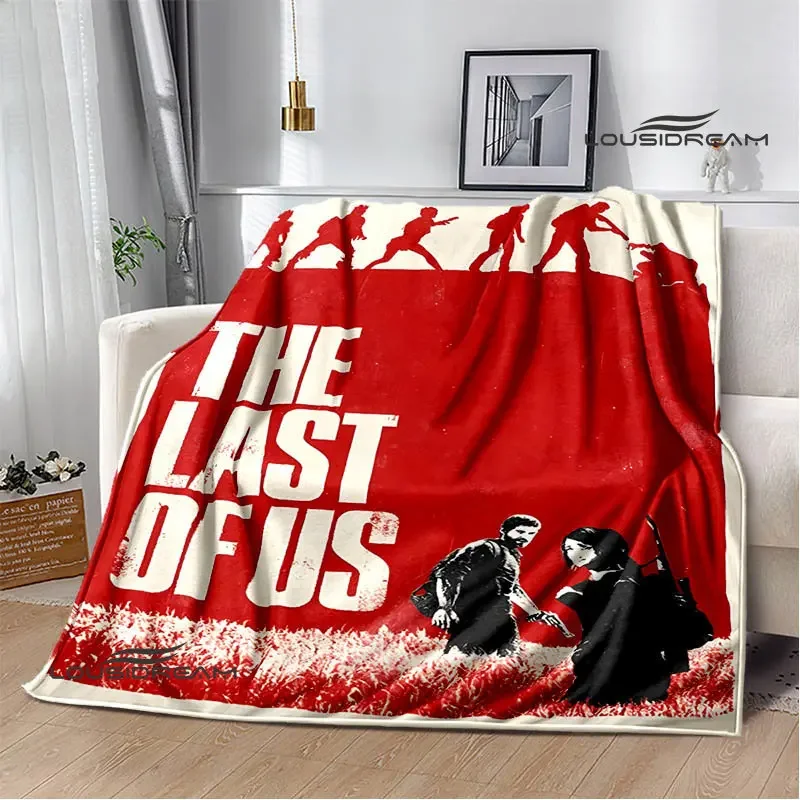 The latest movie The last of US printed blanket Beautiful blankets blankets for beds Warm blanket Picnic blanket Birthday Gift