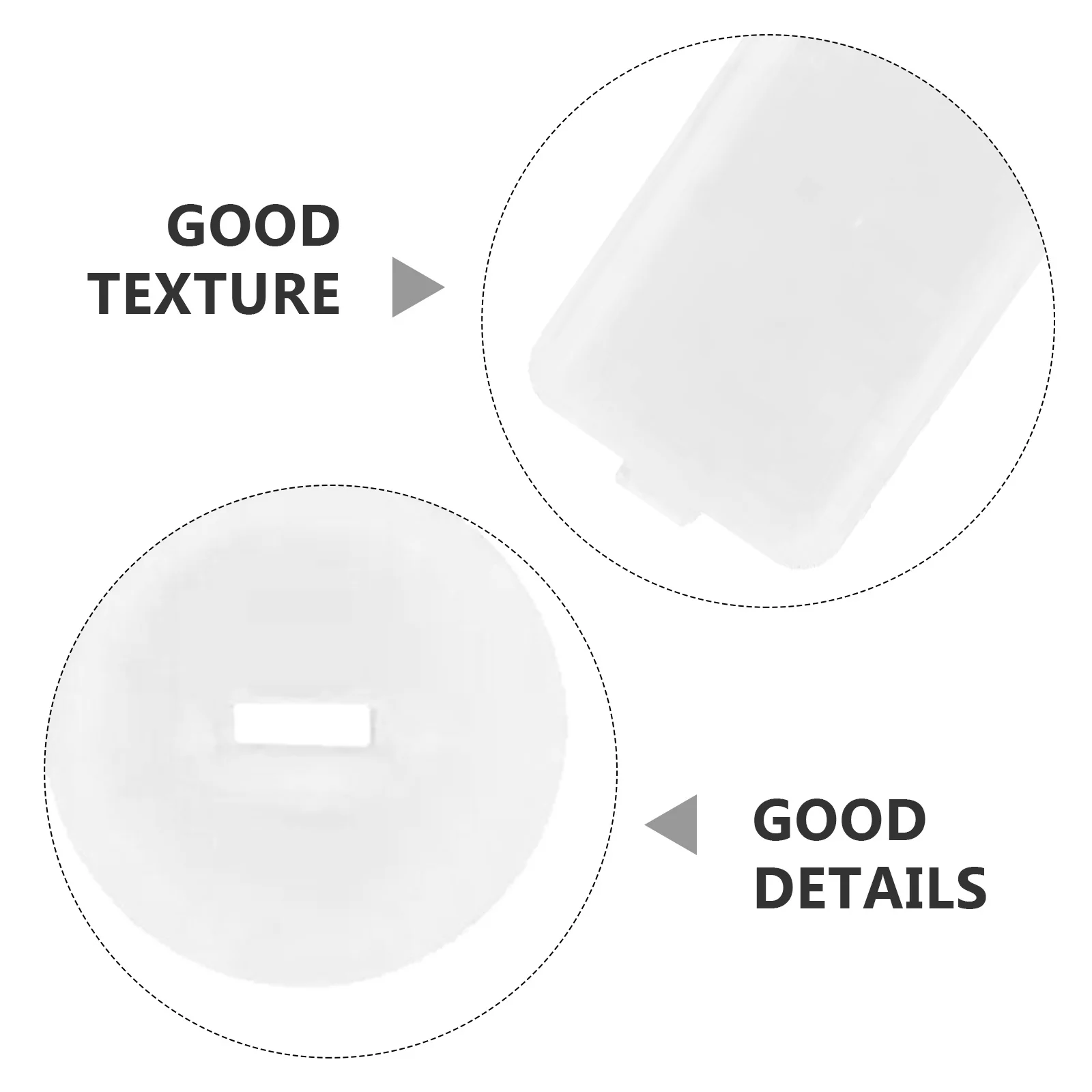 4Pcs Sublimation Heat Transfer Display Base - Blank Acrylic Table Sign for DIY Wedding Party Office Store Decoration