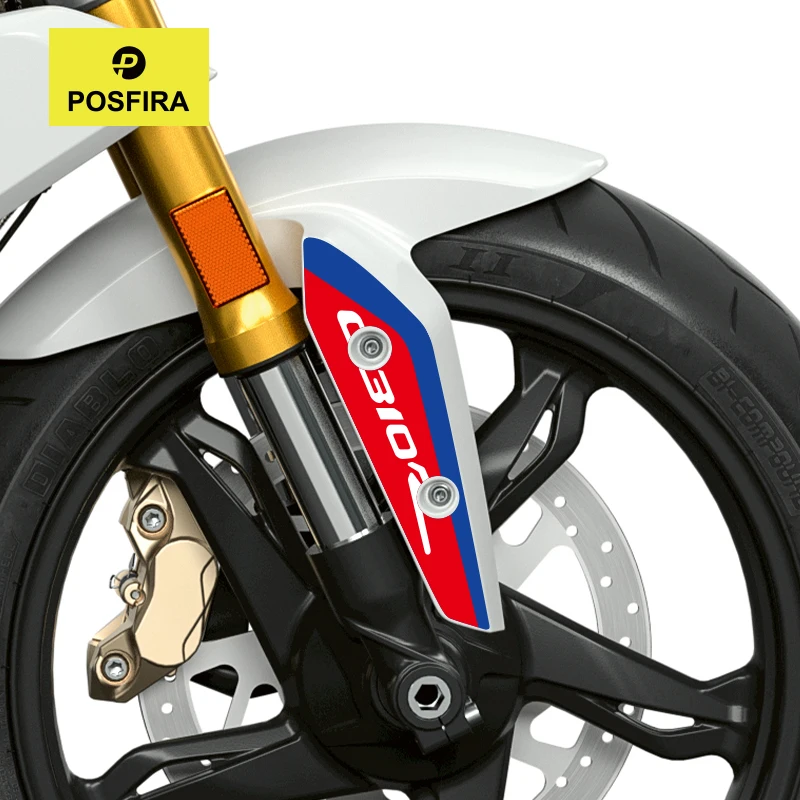 POSFIRA Motorcycle Front Fender Sticker Vinyl Decals for BMW G310R G310 G 310 R 310R 2016-2024 2023 2022 Mudguard Accessories