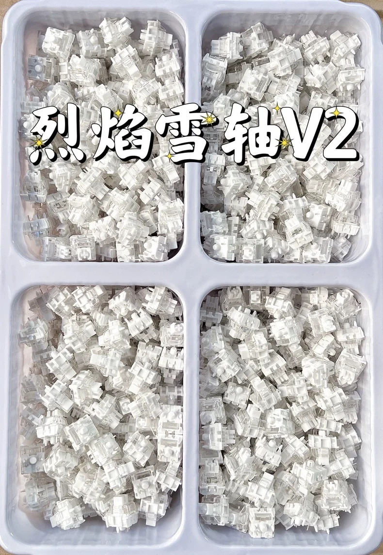 TTC Flame Snow V2 Mechanical Switches 42g 5 pins linear Bulk orders