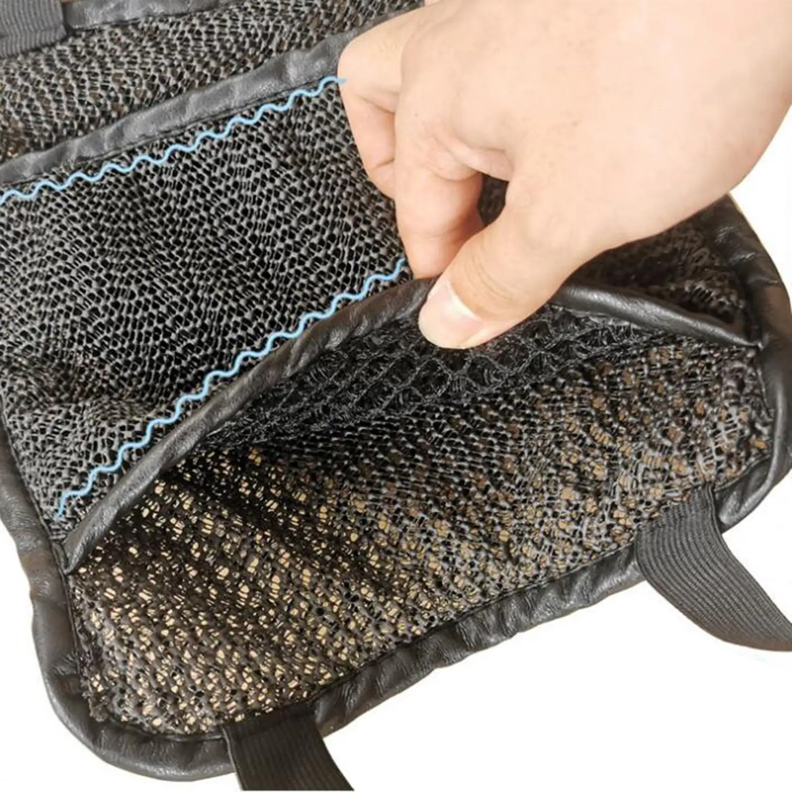 

Motorcycle Seat Cushion Cover Reduces Pressure Gel Foam Breathable Passenger Summer Air Saddles for Bike Cruiser Touring