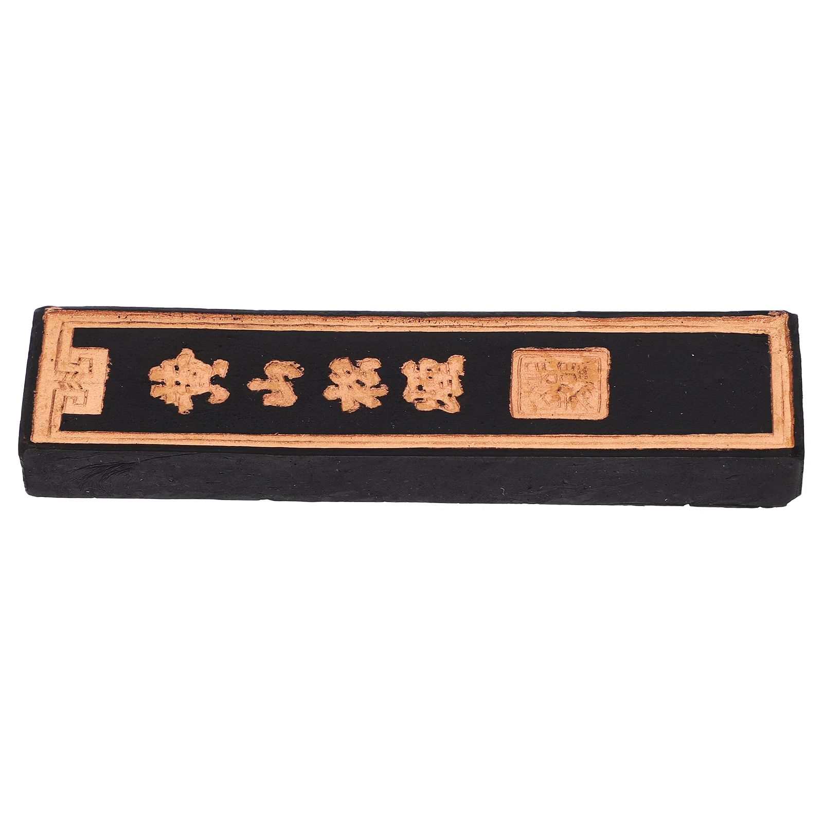 Ink Painting Pine Smoke Calligraphy Stick Chinese Black Handmade Block Stone Ancient Art