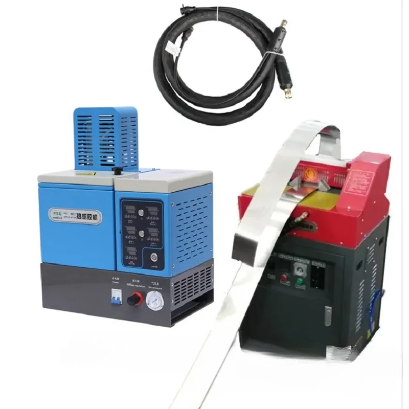 Manufacturers Supply 0.5mm Mask Aluminum Coil Automatic Gluing Machine, Mask Aluminum Strip and Aluminum Plate Gluing Machine