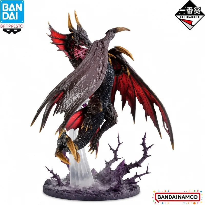 Auf Lager: Bandai Original Ichiban Kuji Monster Hunter Ris Malzeno Actionfigur Modellpuppe Brandneu in Box Anime-Charaktere Spielzeug