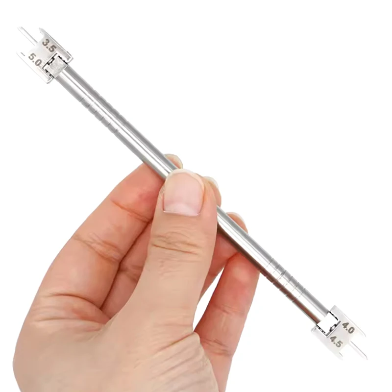 

1pcs Dental Orthodontic Brackets Position Gauge Adjustable Stainless Steel Bracket Positioner Dentistry Tools