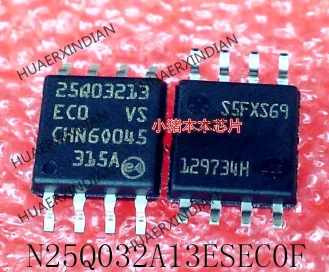 Nuovo Originale N25Q032A13ESEC0F 25Q03213ECO 25Q03213 N25Q032A SOP-8