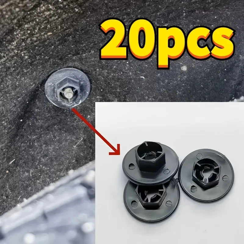 20pcs Wheel Arch Liner Splashguard Clips Nut For Hyundai For Kia Fender Liner Mud Guard Nut 84145-26000 Wholesale