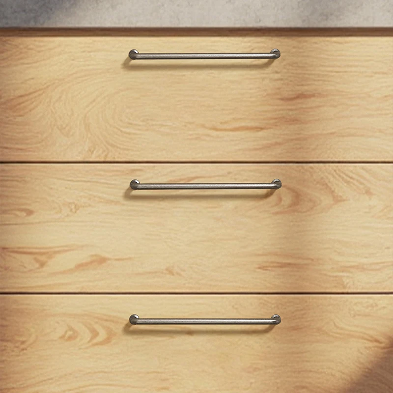 Cajón de bronce antiguo retro Simple, manija pequeña, manija para muebles de armario