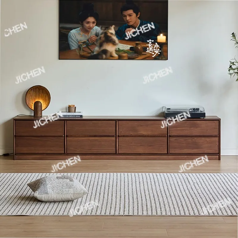 

Modern Luxury Living Room Furniture European Minimalist Design Plywood TV Cabinet Unique Simple TV Cabinet