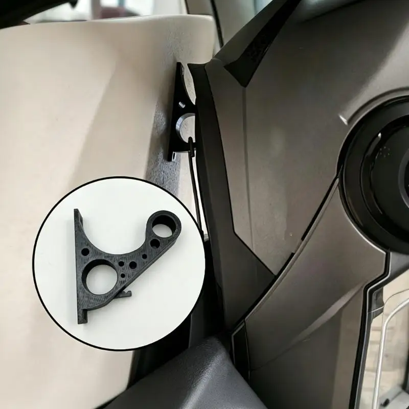 Wall Mount Motorcycle Helmet Hook Anti Scratch High Load Capacity Rack for Full Face Helmet Garage Storage