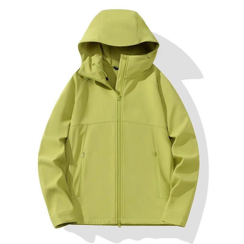 

New Spring and Autumn Outdoor Windproof and Waterproof Jackets for Men and Women, As Well As Outdoor Mountaineering Jackets