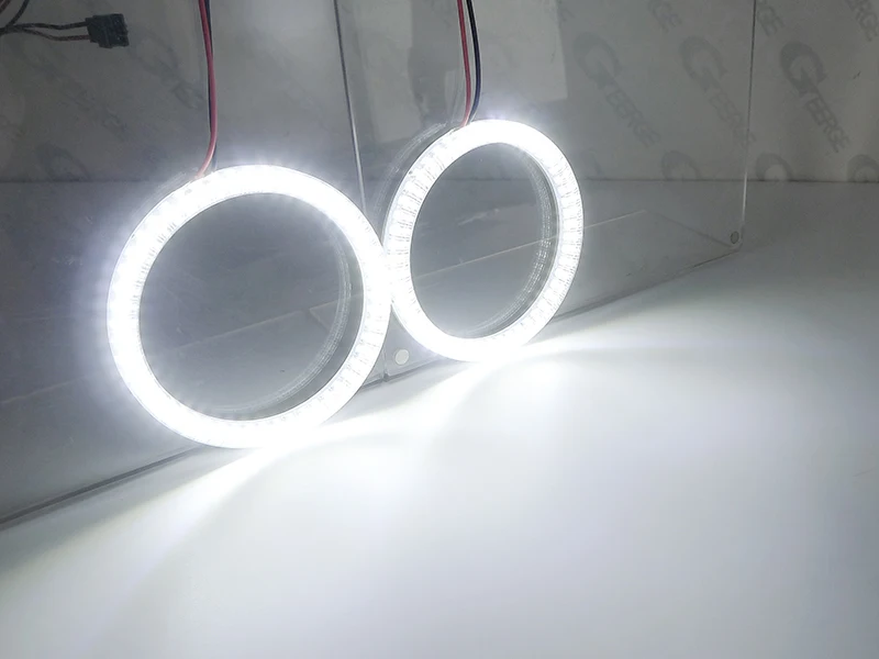 토요타 아벤시스 T27 2009 - 2012 2013 2014 2015 2016 2017 2018 주간 주행등 초고휘도 SMD LED 엔젤 아이즈 키트 헤일로 링