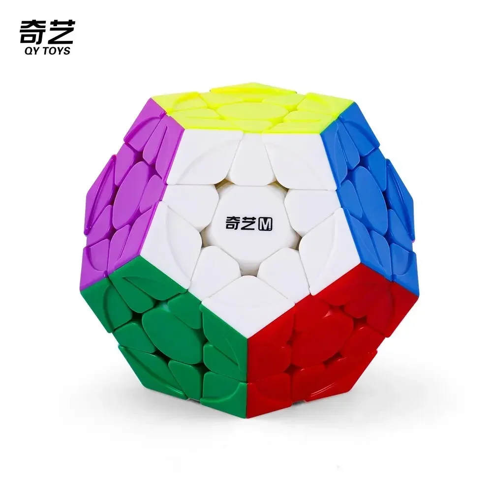 QiYi-Cube Magique de Vitesse sans Autocollant, Jouets Professionnels, Megaminx, Qiyi, M, 3x3, 2x2, 3x3