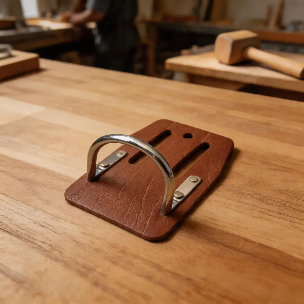 

For Belts Up To 3 Inches Carpenter Hammer Pouch Cowhide Hammer Holder For Tough Jobsite Use Brown Snug Leather Body